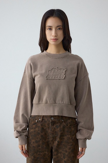 パッチロゴルーズスウェット 詳細画像