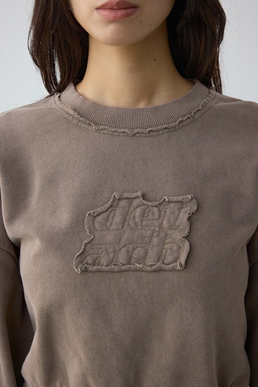 パッチロゴルーズスウェット 詳細画像