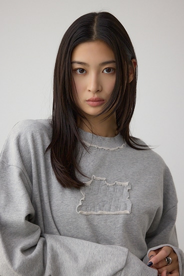 パッチロゴルーズスウェット