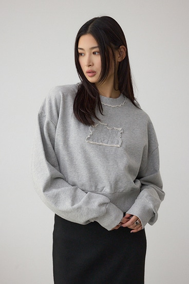 パッチロゴルーズスウェット 詳細画像