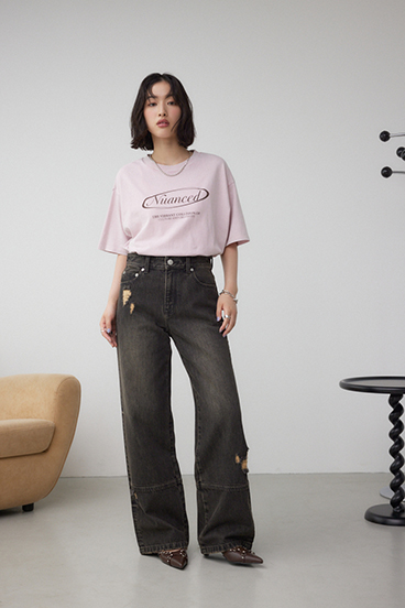 ヴィンテージ5分袖Tシャツ 詳細画像