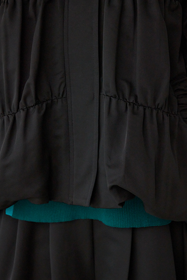 【PLUS】ギャザーバルーンブルゾン 詳細画像