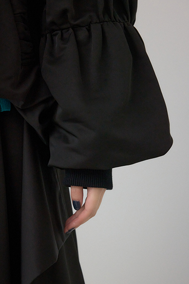 【PLUS】ギャザーバルーンブルゾン 詳細画像