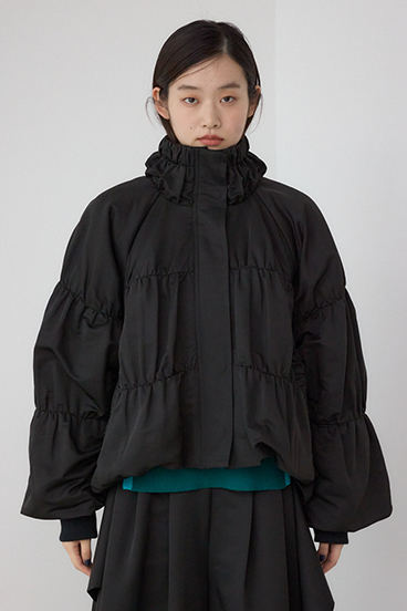 【PLUS】ギャザーバルーンブルゾン 詳細画像
