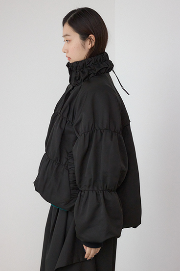 【PLUS】ギャザーバルーンブルゾン 詳細画像