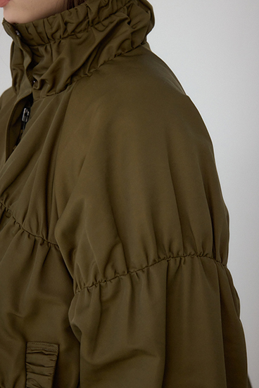 【PLUS】ギャザーバルーンブルゾン 詳細画像