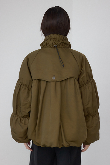 【PLUS】ギャザーバルーンブルゾン 詳細画像