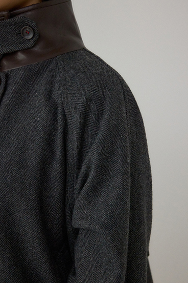 【PLUS】コンビネーションフレアコート 詳細画像