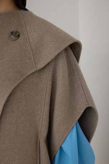 【PLUS】ストールリバーポンチョ 詳細画像