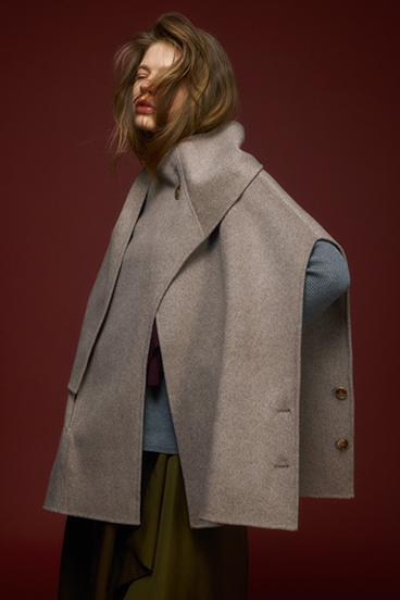 【PLUS】ストールリバーポンチョ