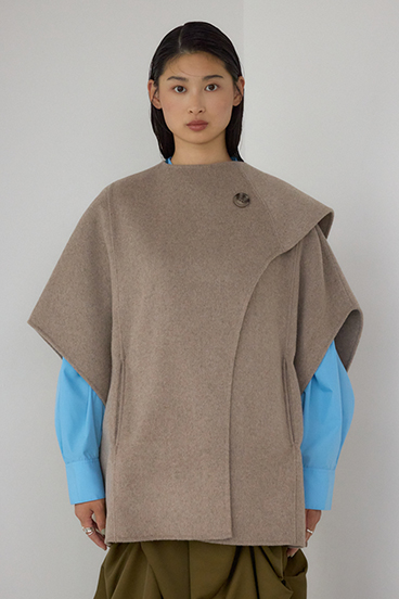 【PLUS】ストールリバーポンチョ 詳細画像