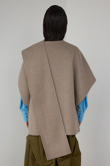 【PLUS】ストールリバーポンチョ 詳細画像