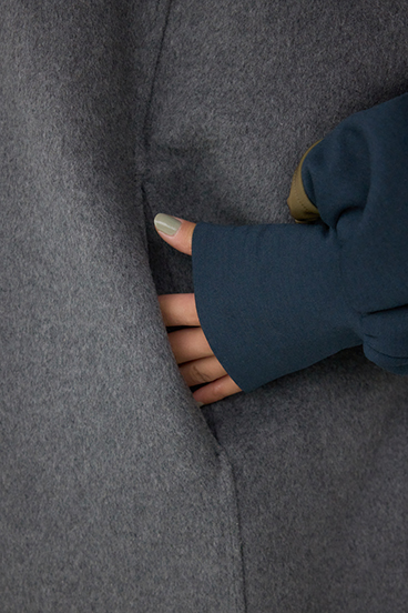 【PLUS】ストールリバーポンチョ 詳細画像