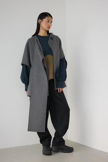 【PLUS】ストールリバーポンチョ 詳細画像