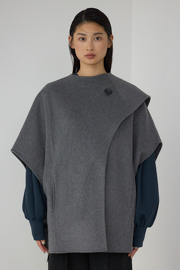 【PLUS】ストールリバーポンチョ 詳細画像