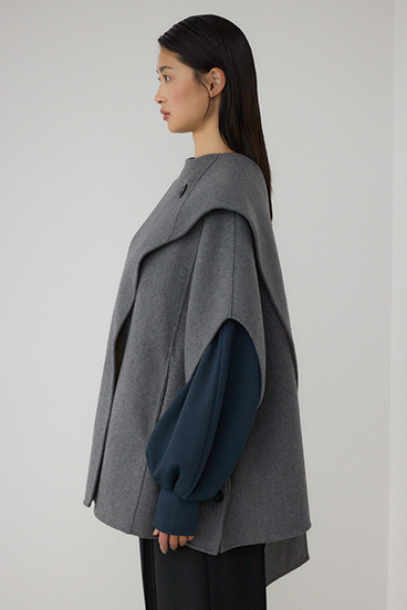 【PLUS】ストールリバーポンチョ 詳細画像