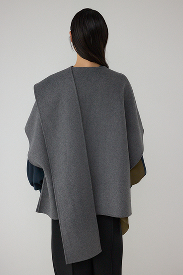 【PLUS】ストールリバーポンチョ 詳細画像