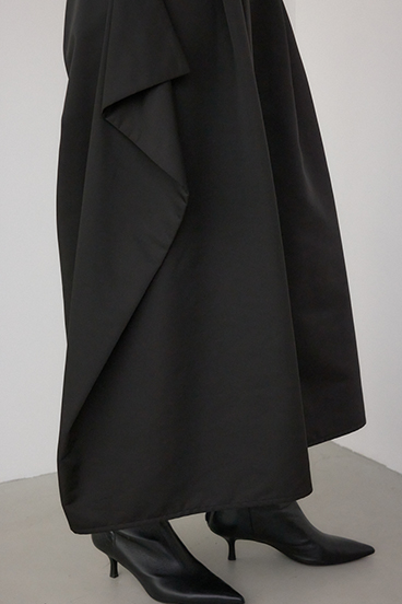 【PLUS】ドレープワイドパンツ 詳細画像