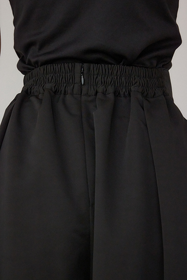 【PLUS】ドレープワイドパンツ 詳細画像