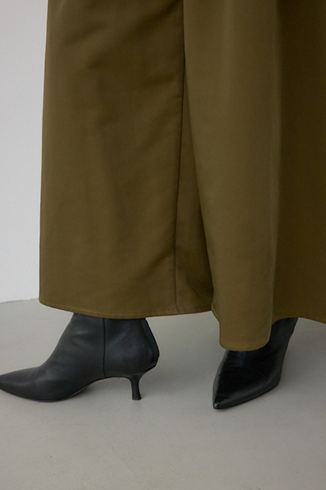 【PLUS】ドレープワイドパンツ 詳細画像