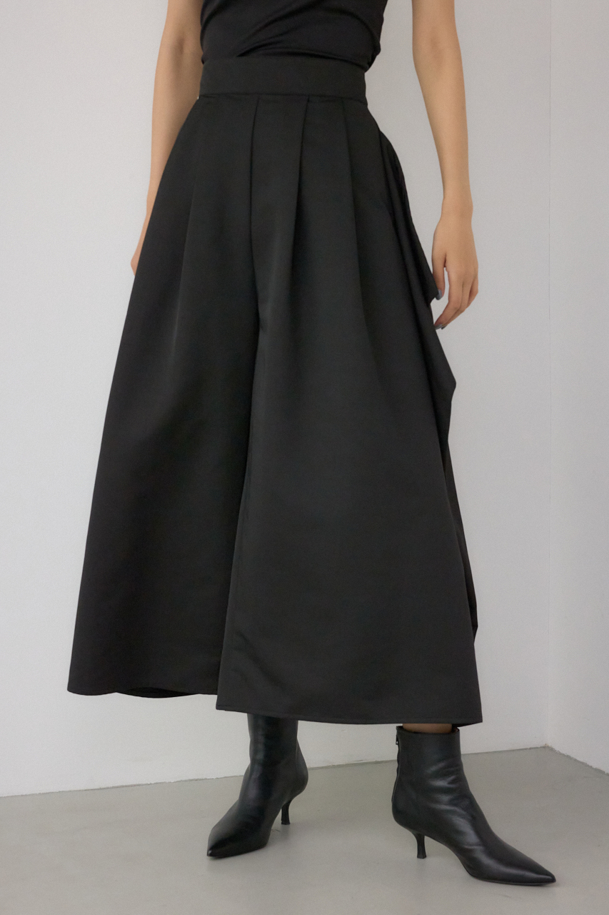 【PLUS】ドレープワイドパンツ