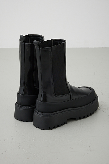 【PLUS】サイドゴアブーツ 詳細画像