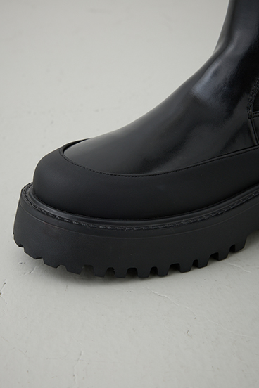 【PLUS】サイドゴアブーツ 詳細画像