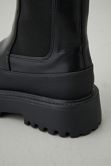 【PLUS】サイドゴアブーツ 詳細画像