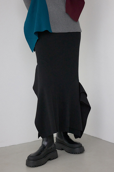 【PLUS】パネルマーメイドスカート