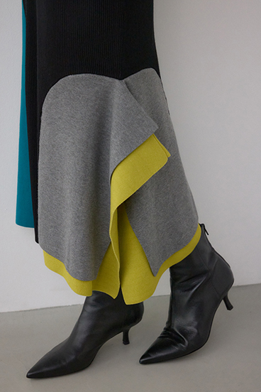 【PLUS】パネルマーメイドスカート 詳細画像