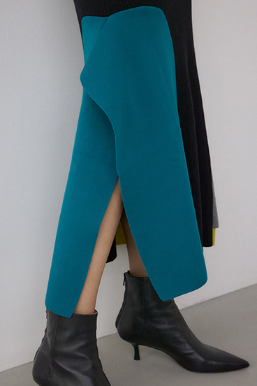 【PLUS】パネルマーメイドスカート 詳細画像