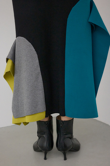 【PLUS】パネルマーメイドスカート 詳細画像