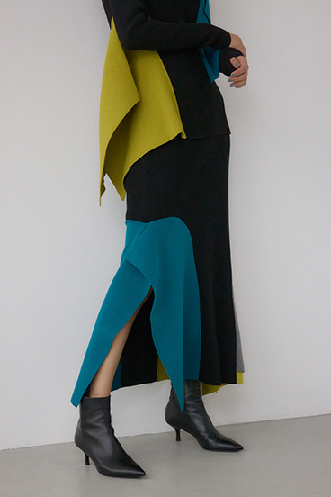 【PLUS】パネルマーメイドスカート 詳細画像