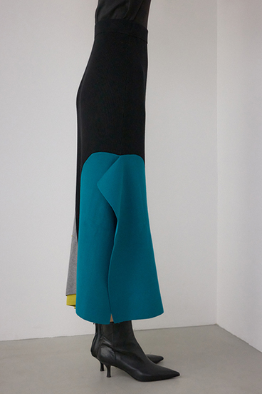 【PLUS】パネルマーメイドスカート 詳細画像