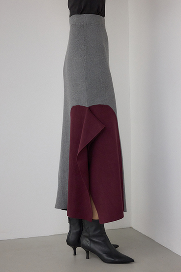 【PLUS】パネルマーメイドスカート 詳細画像