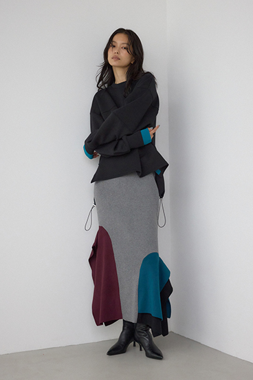 【PLUS】レイヤードダンボールトップス 詳細画像