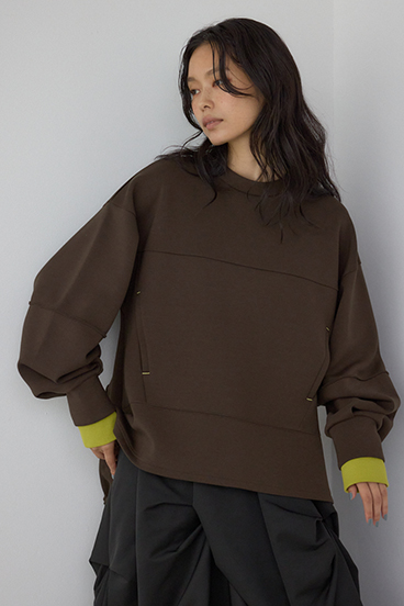 【PLUS】レイヤードダンボールトップス 詳細画像