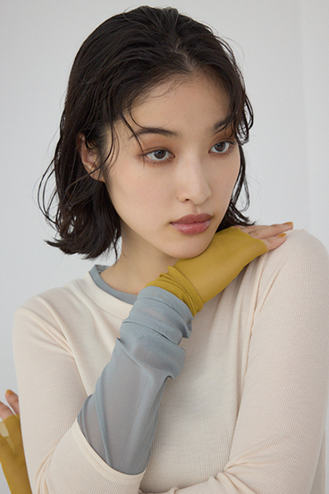 【PLUS】シアードッキングトップス 詳細画像