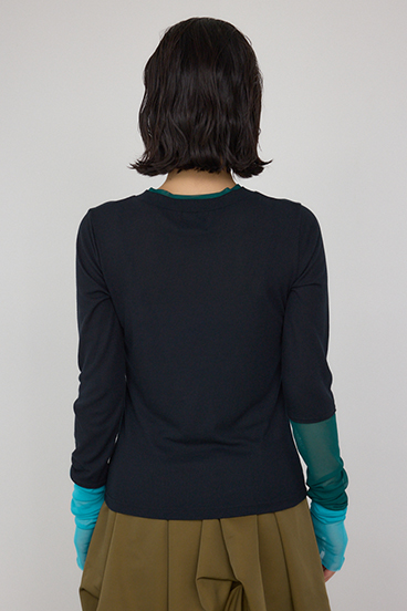 【PLUS】シアードッキングトップス 詳細画像