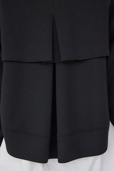 【PLUS】ダンボールフレアショートトップス 詳細画像