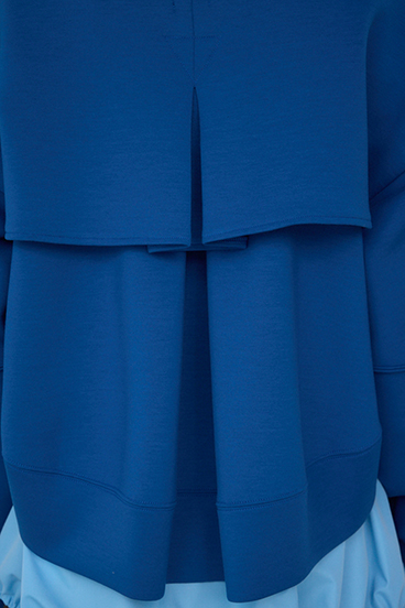 【PLUS】ダンボールフレアショートトップス 詳細画像