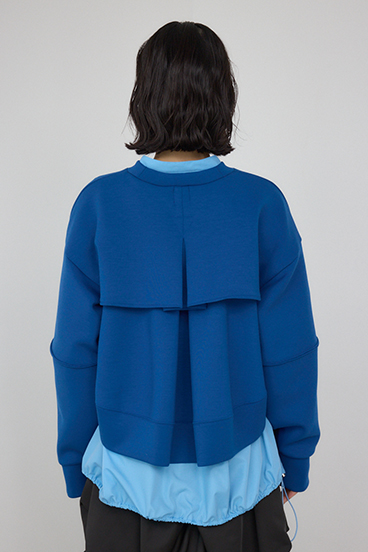 【PLUS】ダンボールフレアショートトップス 詳細画像