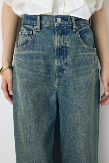 AZUL DENIM ハイウエストワイドデニム 詳細画像