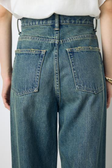 AZUL DENIM ハイウエストワイドデニム 詳細画像