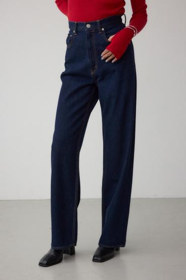 AZUL DENIM ハイウエストワイドデニム 詳細画像