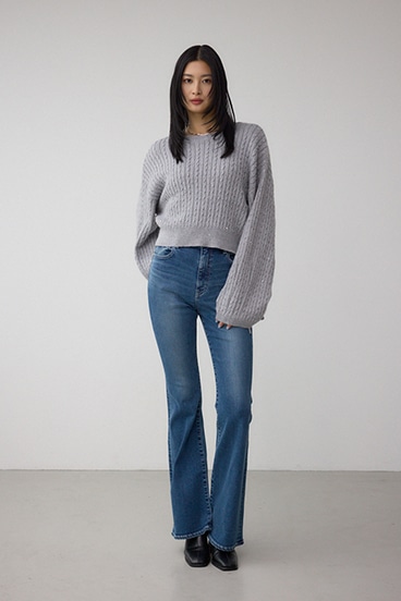 AZUL DENIM フレアデニム 詳細画像