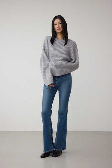 AZUL DENIM フレアデニム 詳細画像