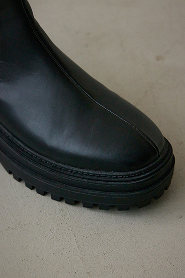 【WEB限定再入荷】トラックソールサイドゴアブーツ 詳細画像