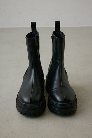 【WEB限定再入荷】トラックソールサイドゴアブーツ 詳細画像