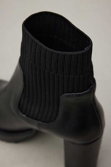 【WEB限定再入荷】ソックスヒールブーツ 詳細画像